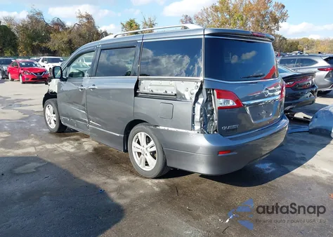 2015 Nissan Quest Platinum z USA, uszkodzony, nr VIN JN8AE2KP4F9125491